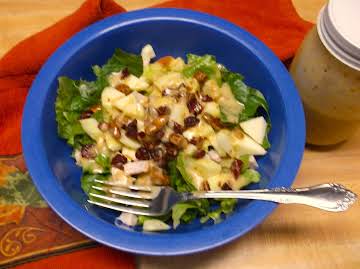 Flavors of Fall Salad and Dressing