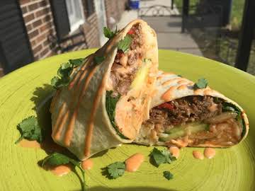 Food Truck Worthy!!! Shangrila Tang Bang Burrito!!
