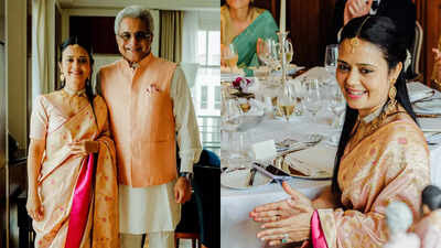 Mahua Moitra Weds Pinaki Misra in Private Berlin Ceremony