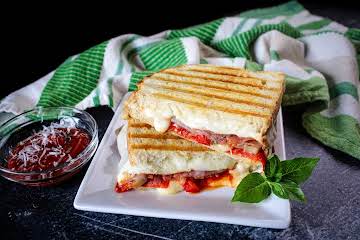 Grilled Cheese Pizza Supreme