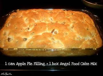APPLE ANGEL FOOD CAKE